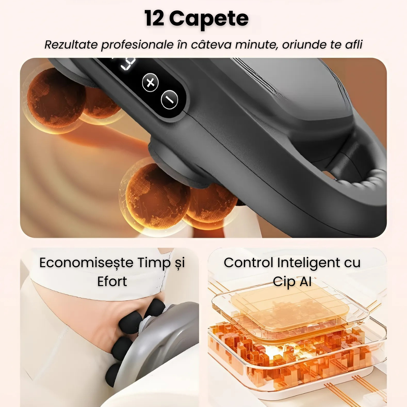 Aparat Masaj Profesional 12 Capete